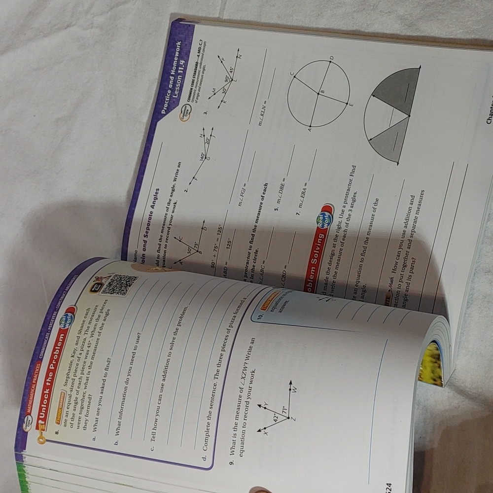 Go Math common core Book volume 2 Workbook - Picture 3 of 7